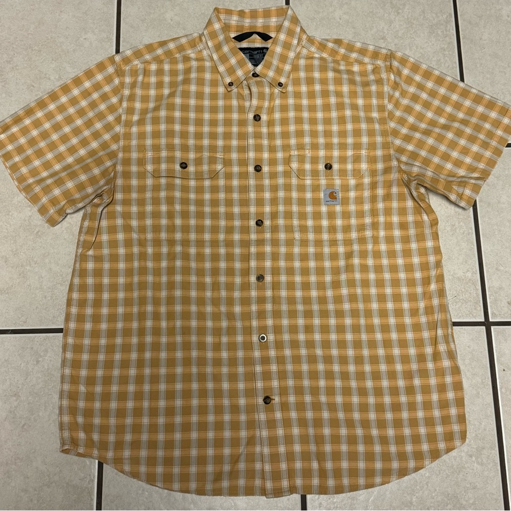 Carhartt Loose Fit Short Sleeved Button Shirt